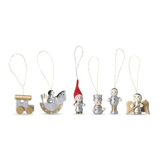 Set of 6 Xmas decoration