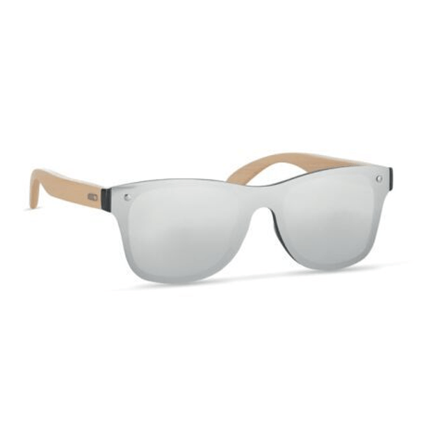 Sunglasses with mirrored lens