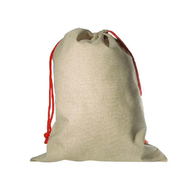 Faux Burlap Santa Sack (Various Sizes)