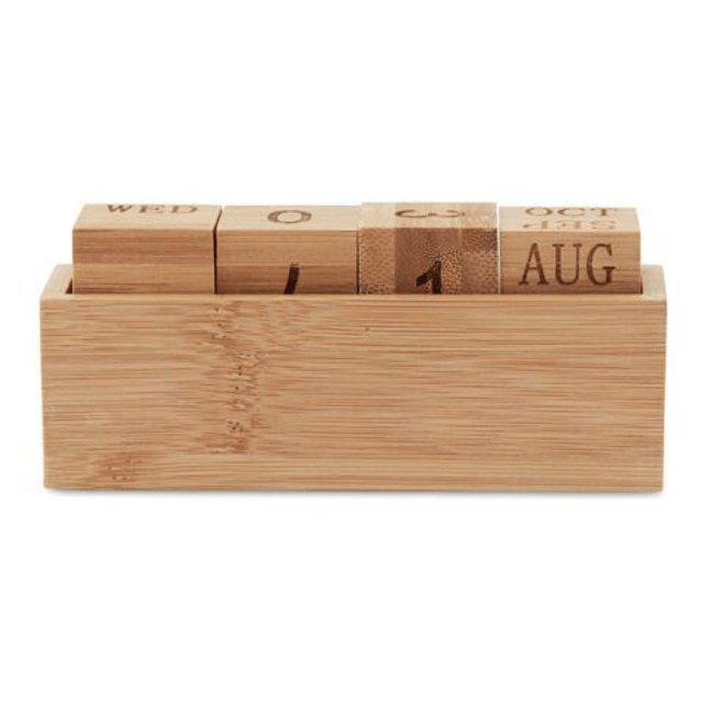 Bamboo calendar