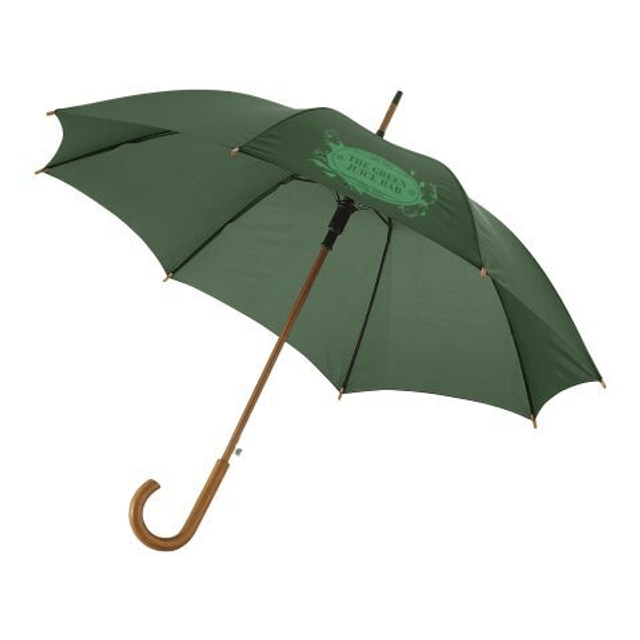 Kyle 23" auto open umbrella wooden shaft and handle