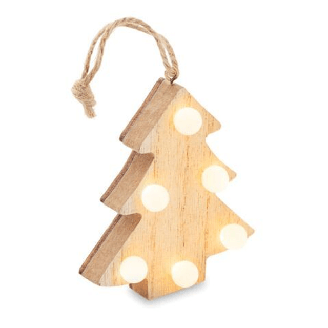 Wooden weed tree with lights