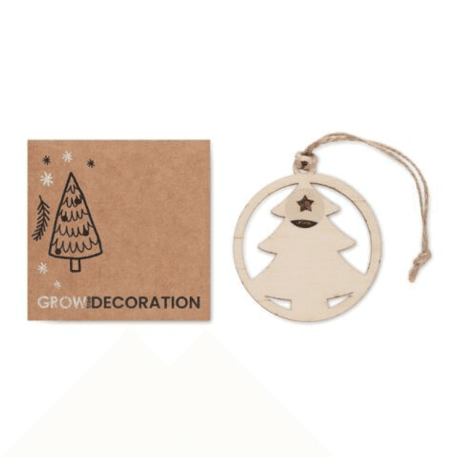 Wooden shape hanger
