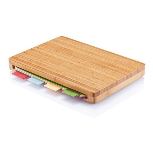Cutting board with 4pcs hygienic boards
