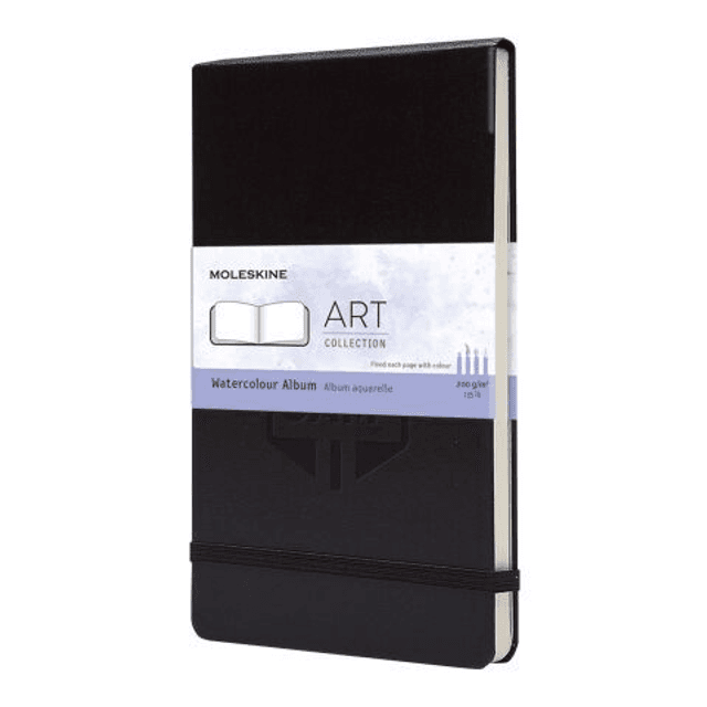 Moleskine large art water colour album
