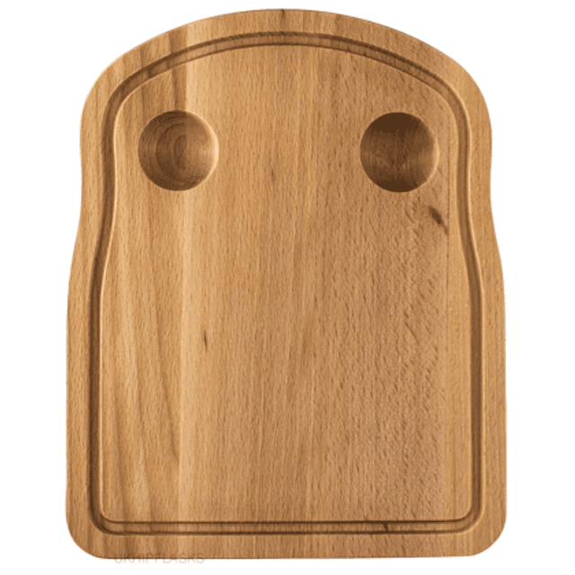 Small Grooved Egg Board with 2 Holes