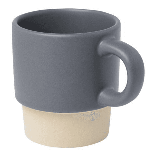 Olympia 130 ml stackable expresso cup with clay bottom