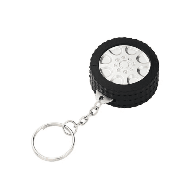 Tyre Tape Measure Keyring - 1m Length